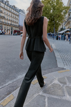 Straight-Leg Trousers