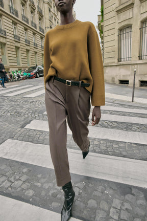 Turn-up Hem Trousers