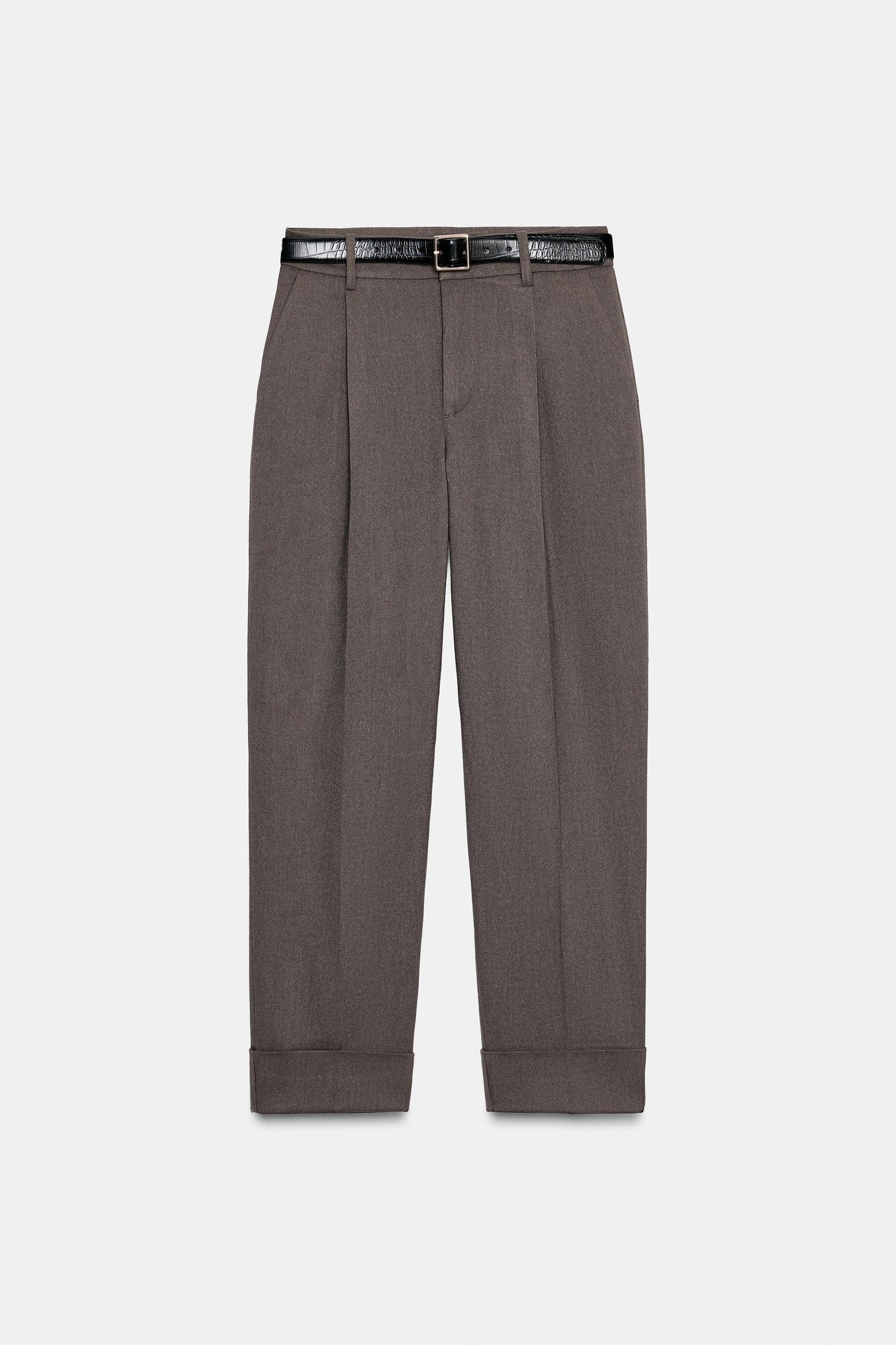 Turn-up Hem Trousers