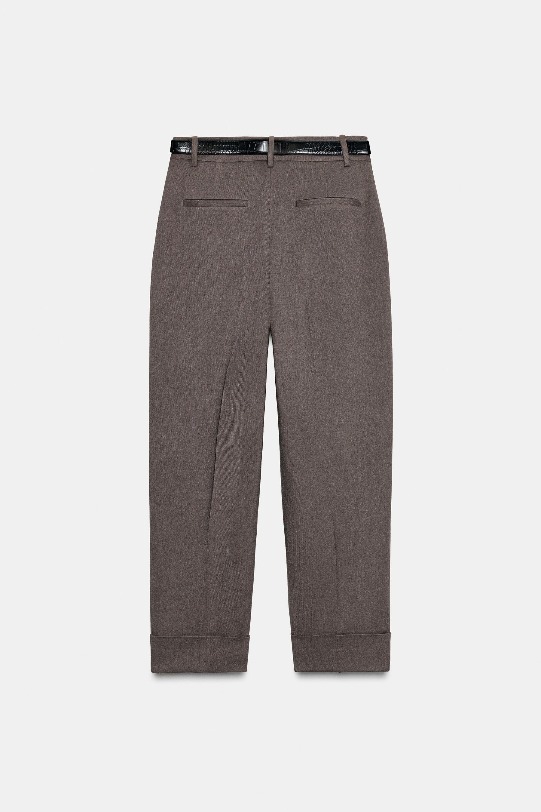 Turn-up Hem Trousers