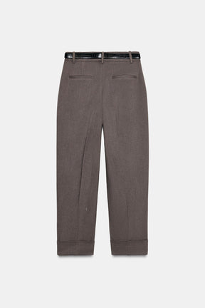 Turn-up Hem Trousers