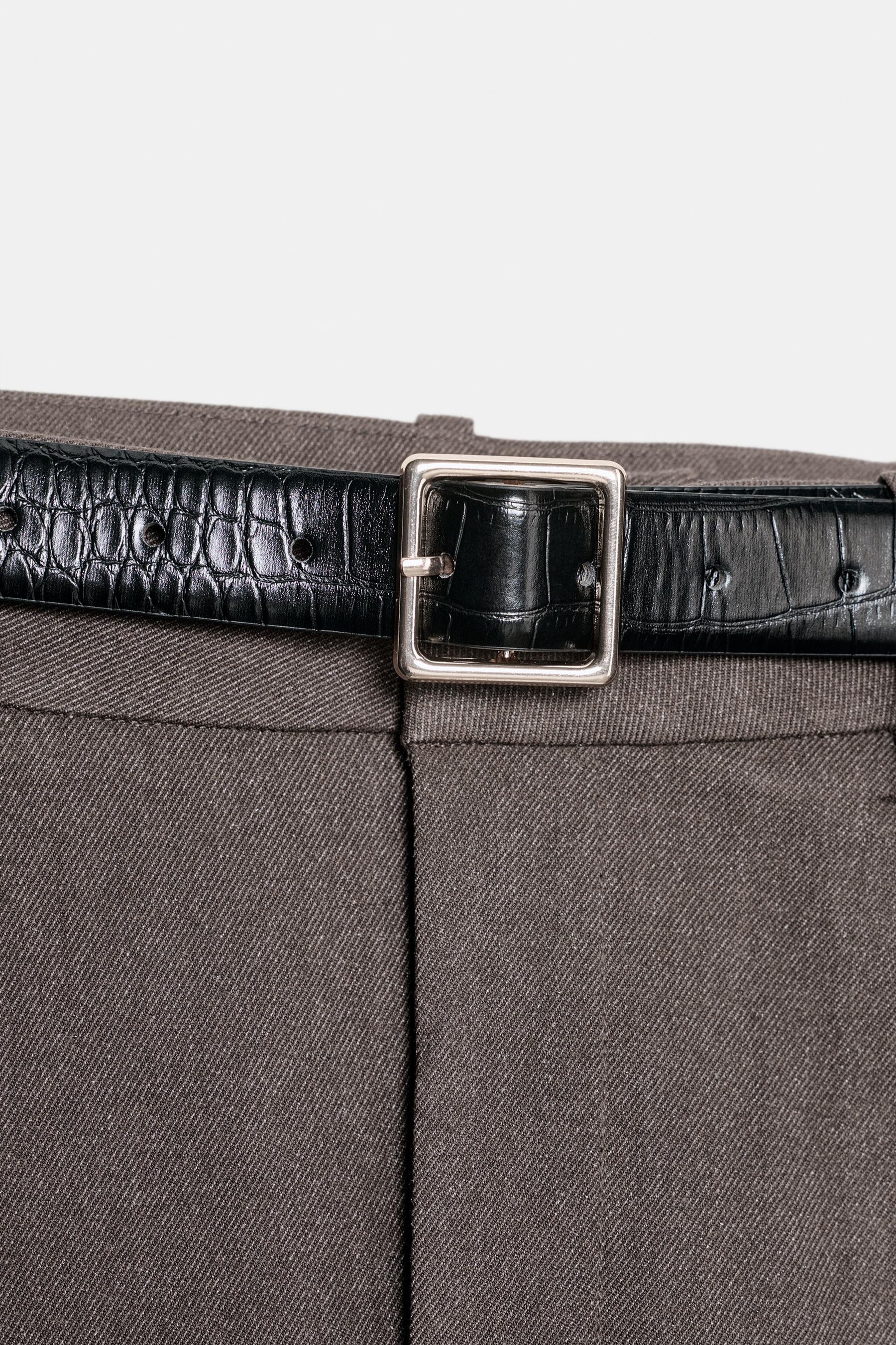 Turn-up Hem Trousers