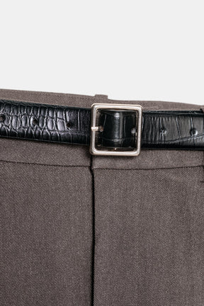 Turn-up Hem Trousers