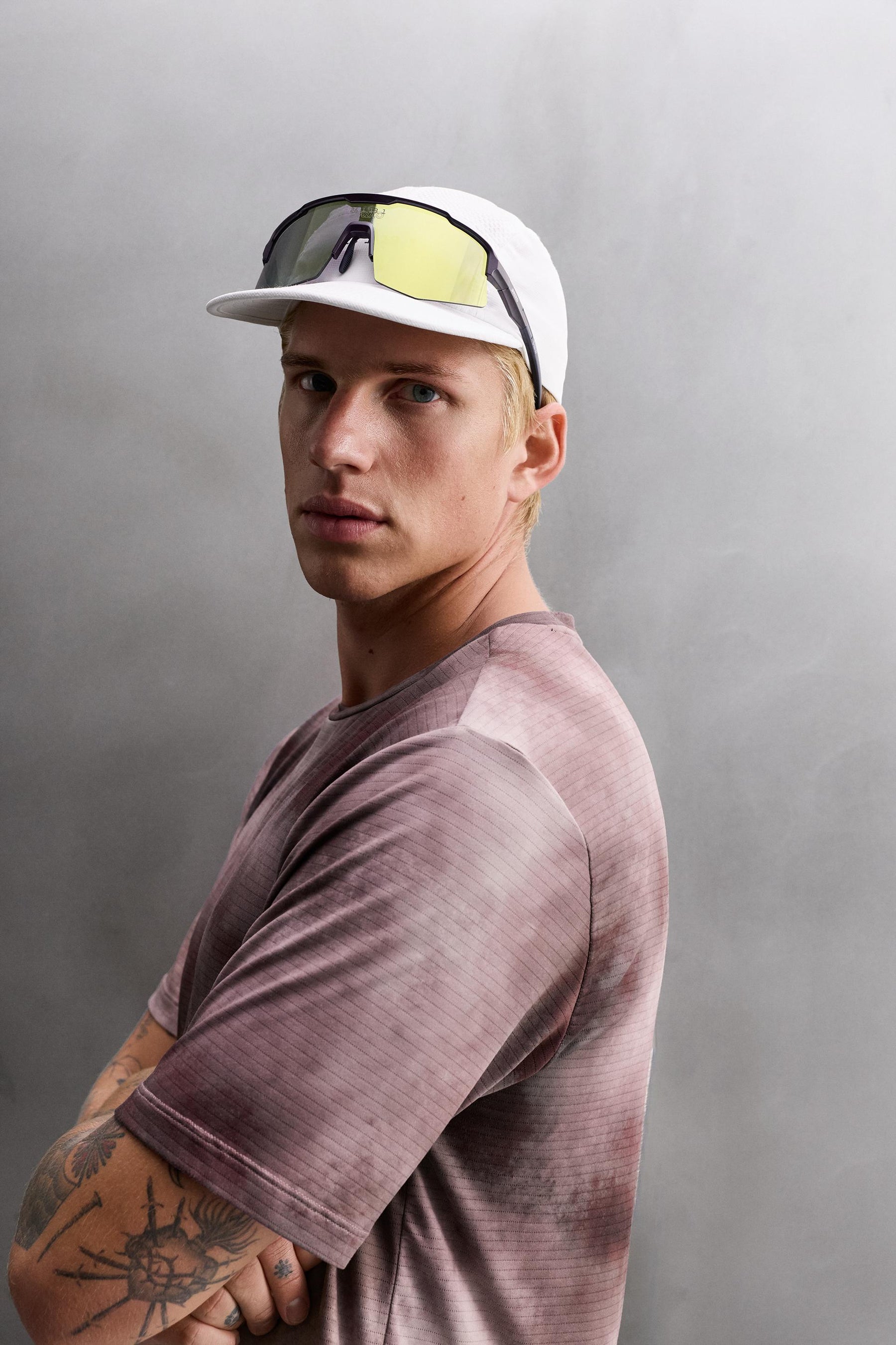 PERFORATED TIE-DYE PRINT T-SHIRT - Image 5