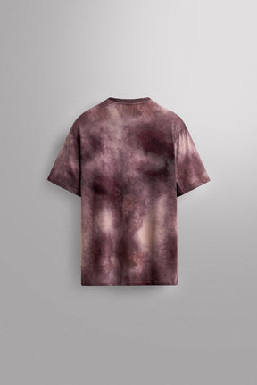 PERFORATED TIE-DYE PRINT T-SHIRT - Image 6