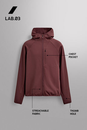 Hooded Hybrid Jacket