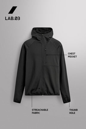 Hooded Hybrid Jacket