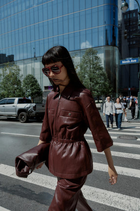 FAUX LEATHER JACKET - Image 3