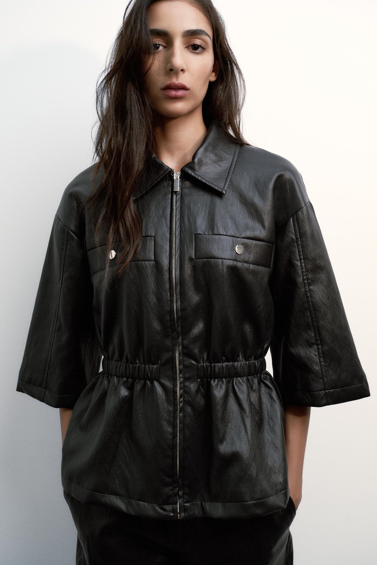FAUX LEATHER JACKET - Image 2