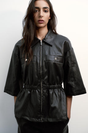 FAUX LEATHER JACKET - Image 2