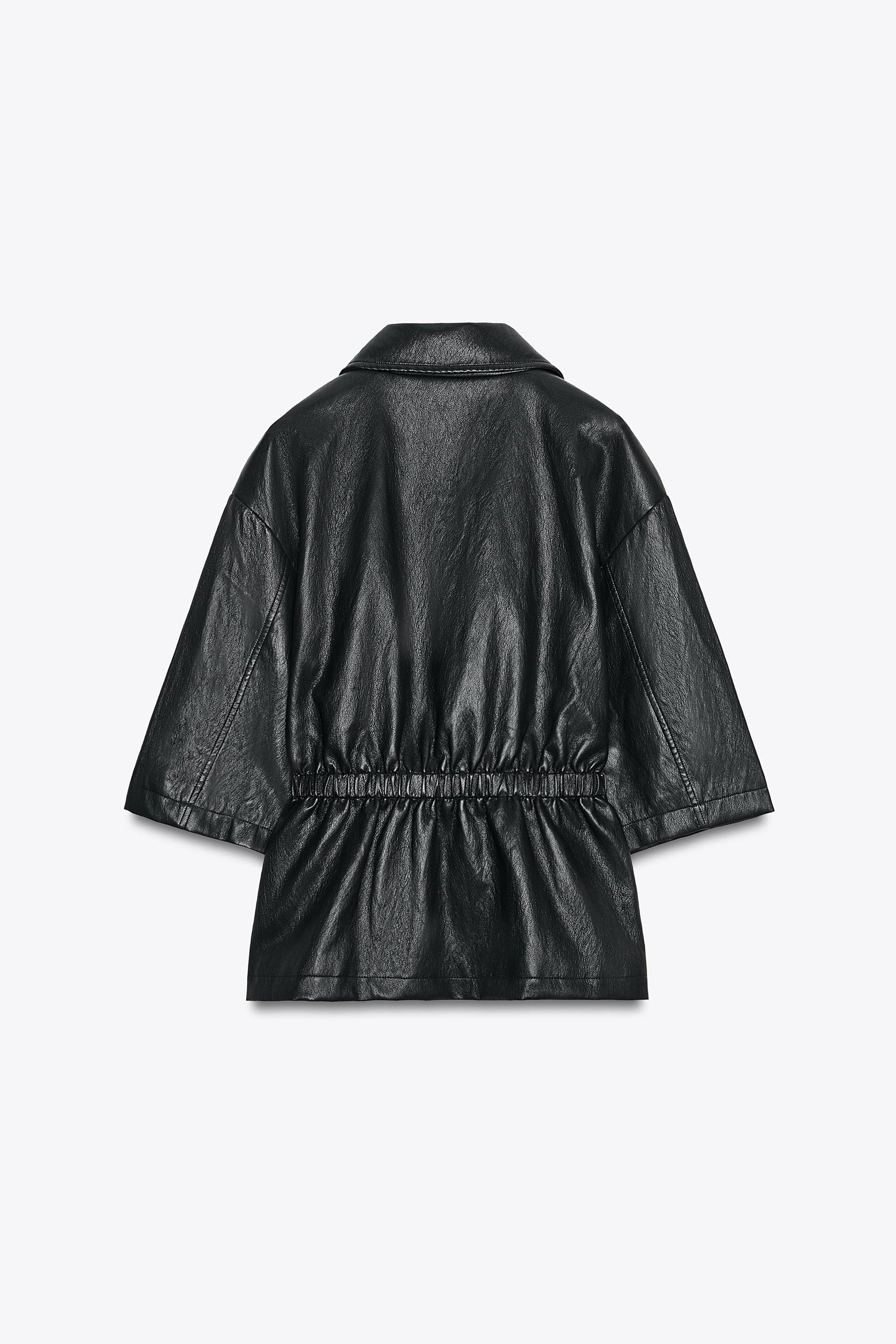 FAUX LEATHER JACKET - Image 5