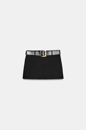 Belted Skort