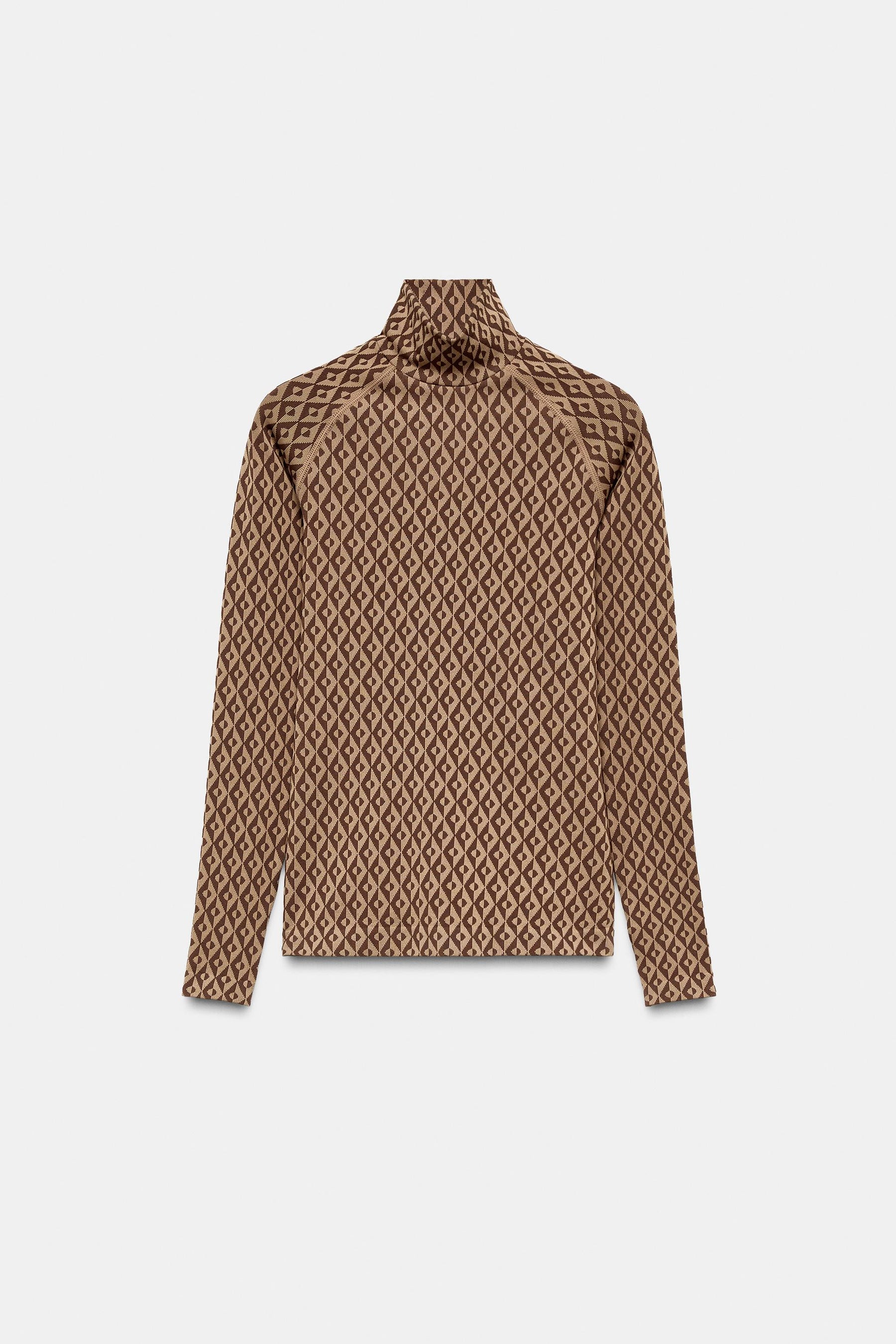 Thermal Seamless Jacquard T-Shirt