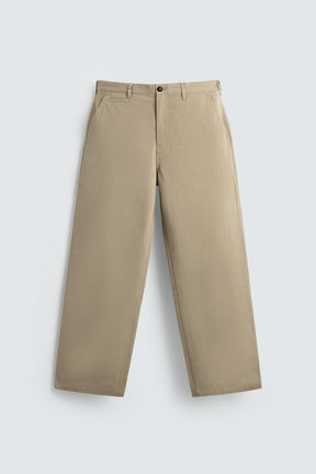 STRAIGHT-LEG CHINO TROUSERS - Image 7