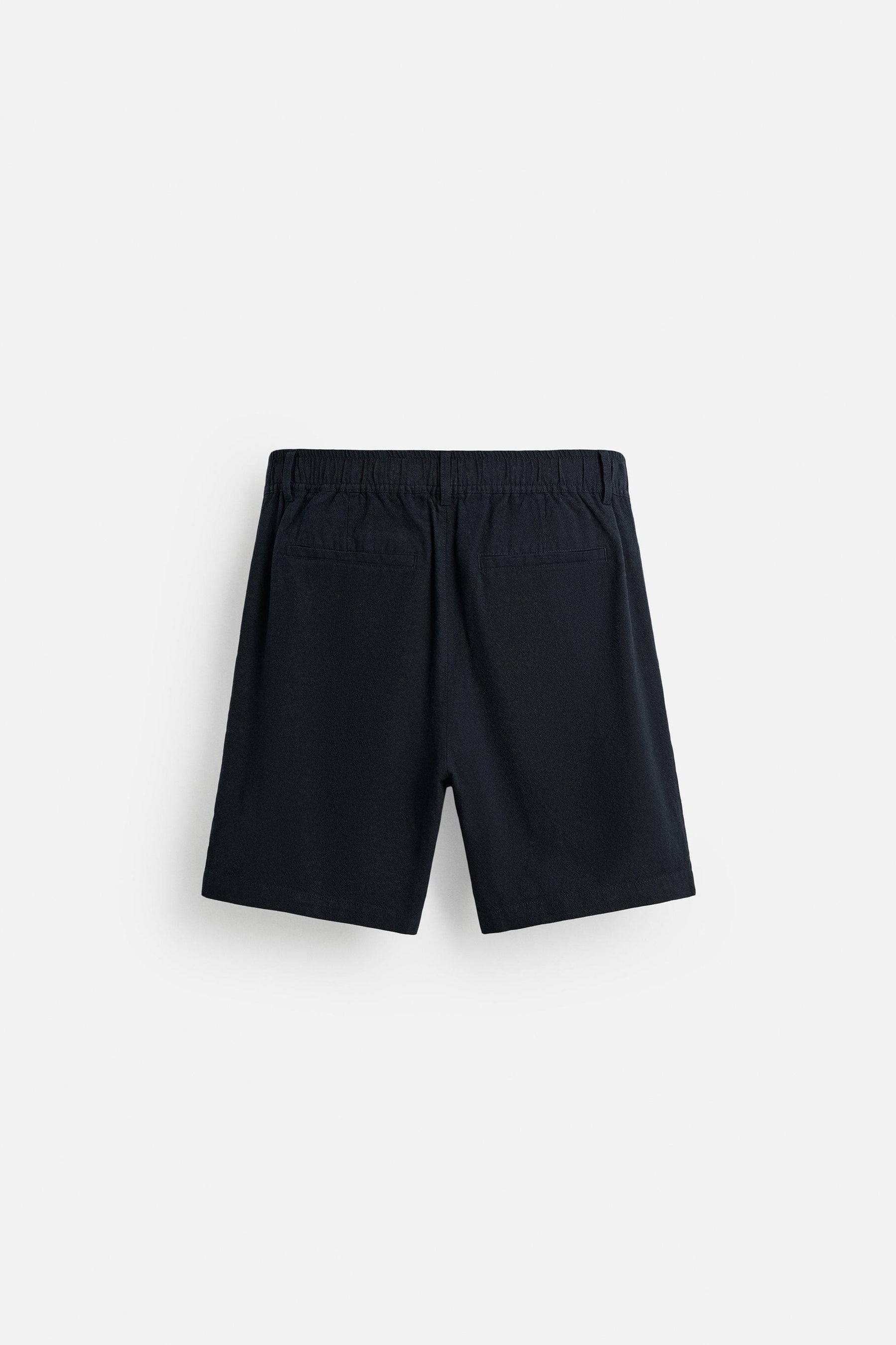 COTTON/LINEN BERMUDA SHORTS - Image 8