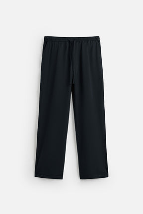 RELAXED FIT LYOCELL TROUSERS - Image 7