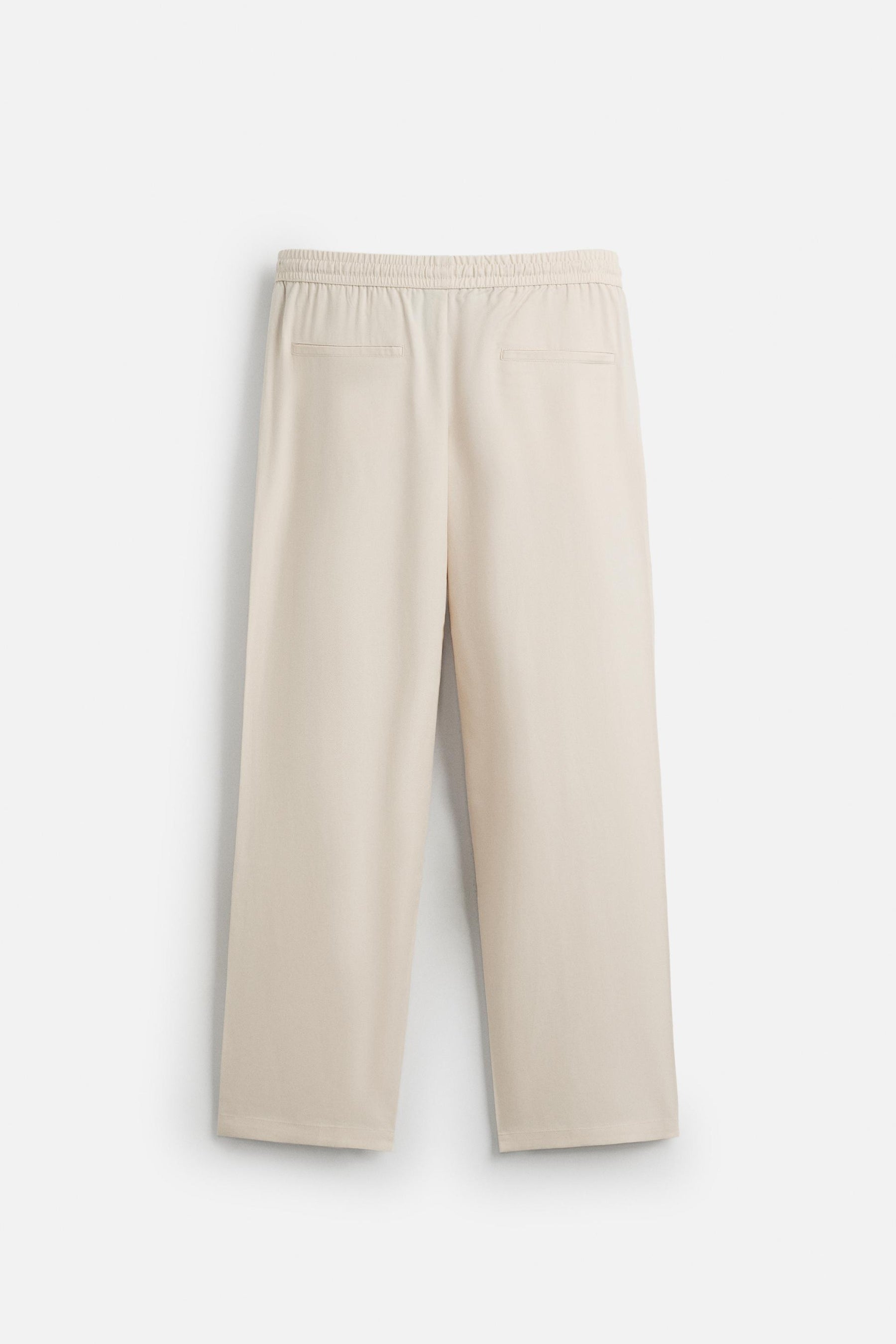 RELAXED FIT LYOCELL TROUSERS - Image 8