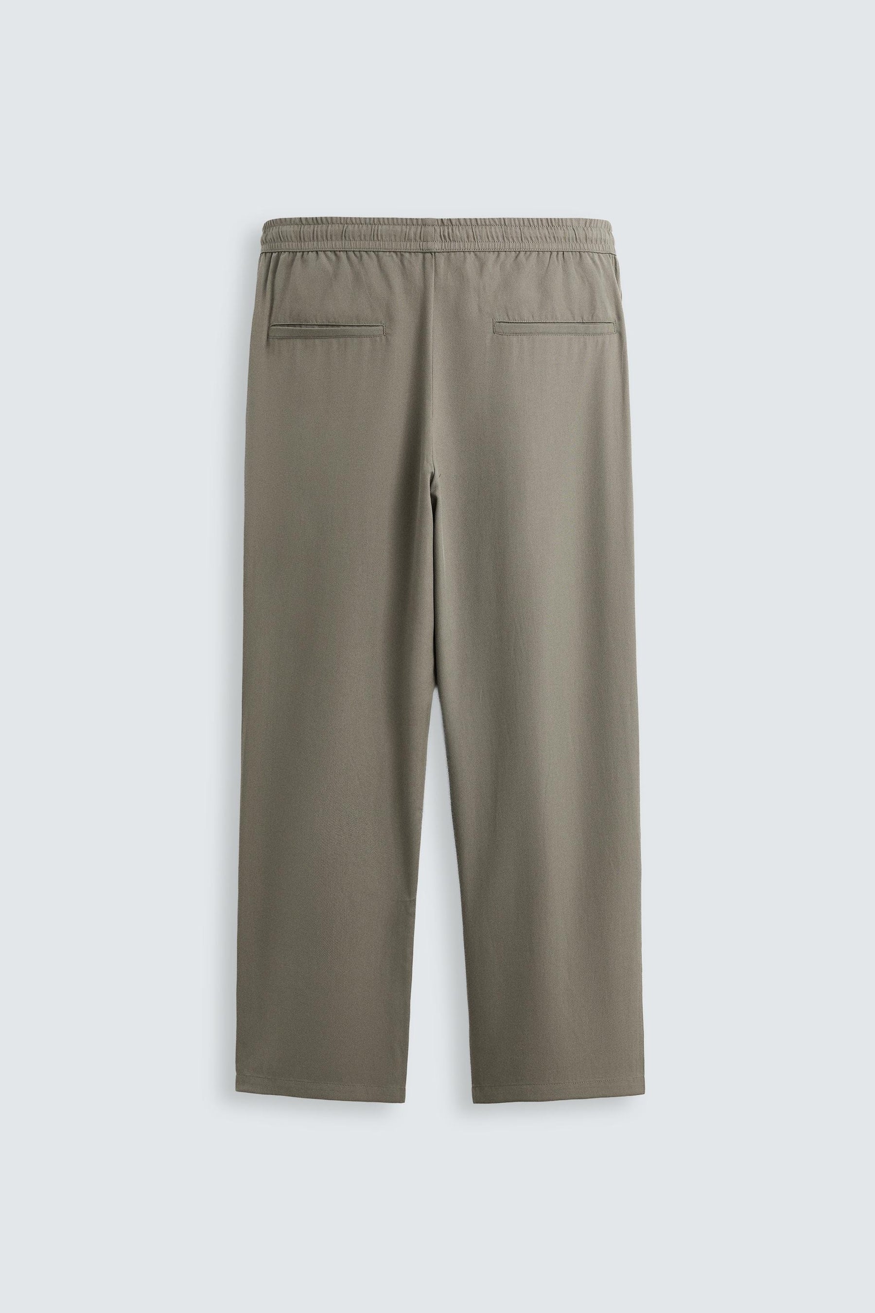 RELAXED FIT FLOWING TROUSERS - Image 7