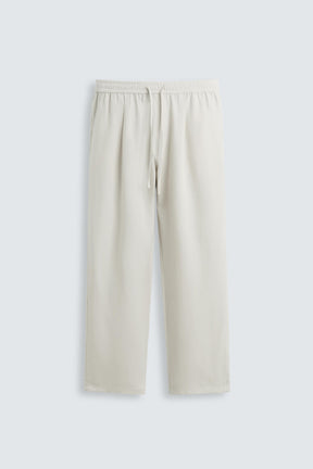 RELAXED FIT FLOWING TROUSERS - Image 6
