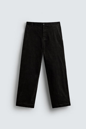 TEXTURED CARROT FIT TROUSERS - Image 6