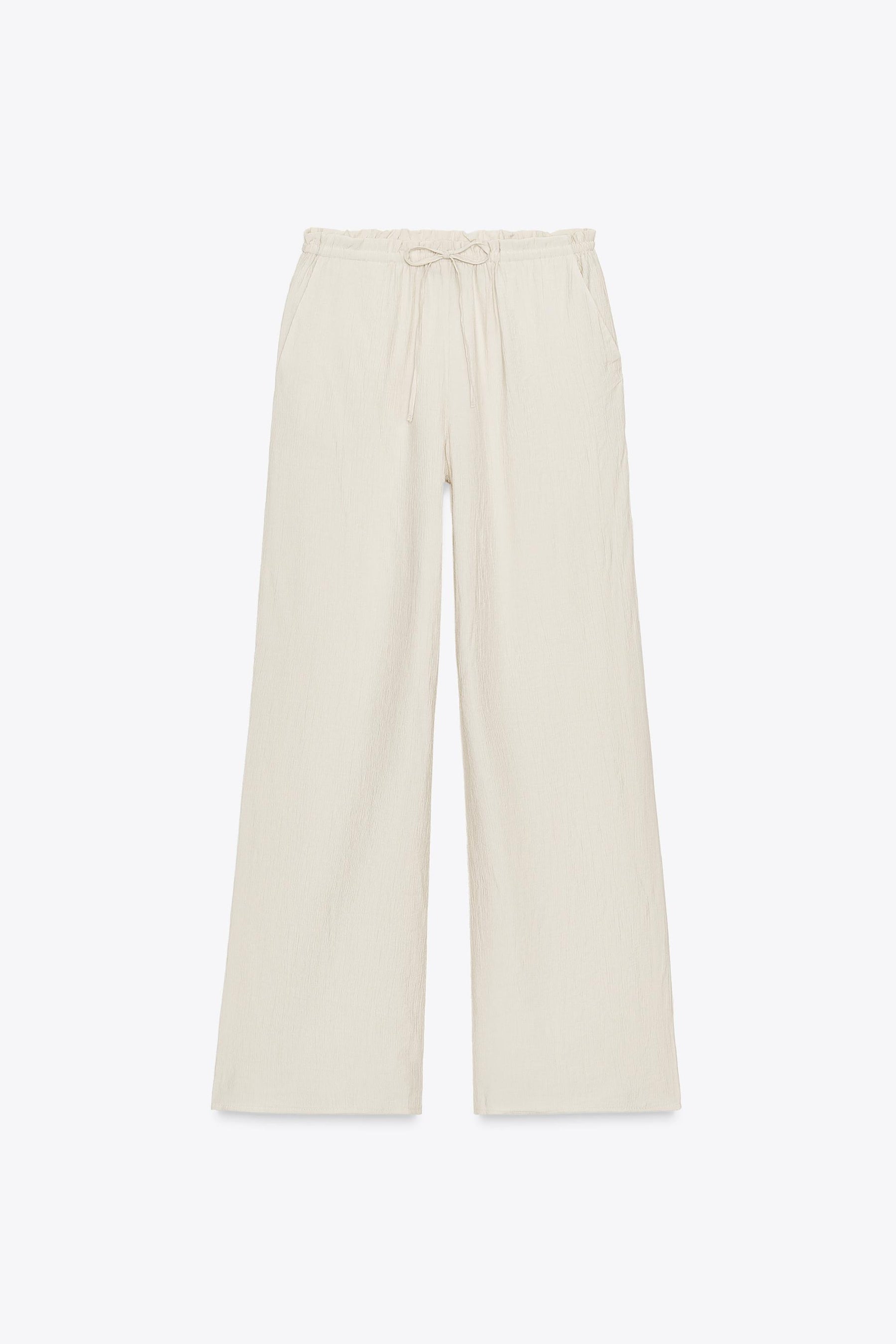 Textured Trousers