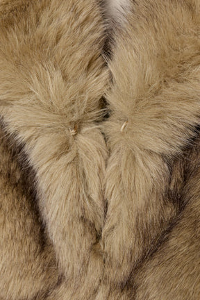 SHORT FAUX FUR COAT - Image 7