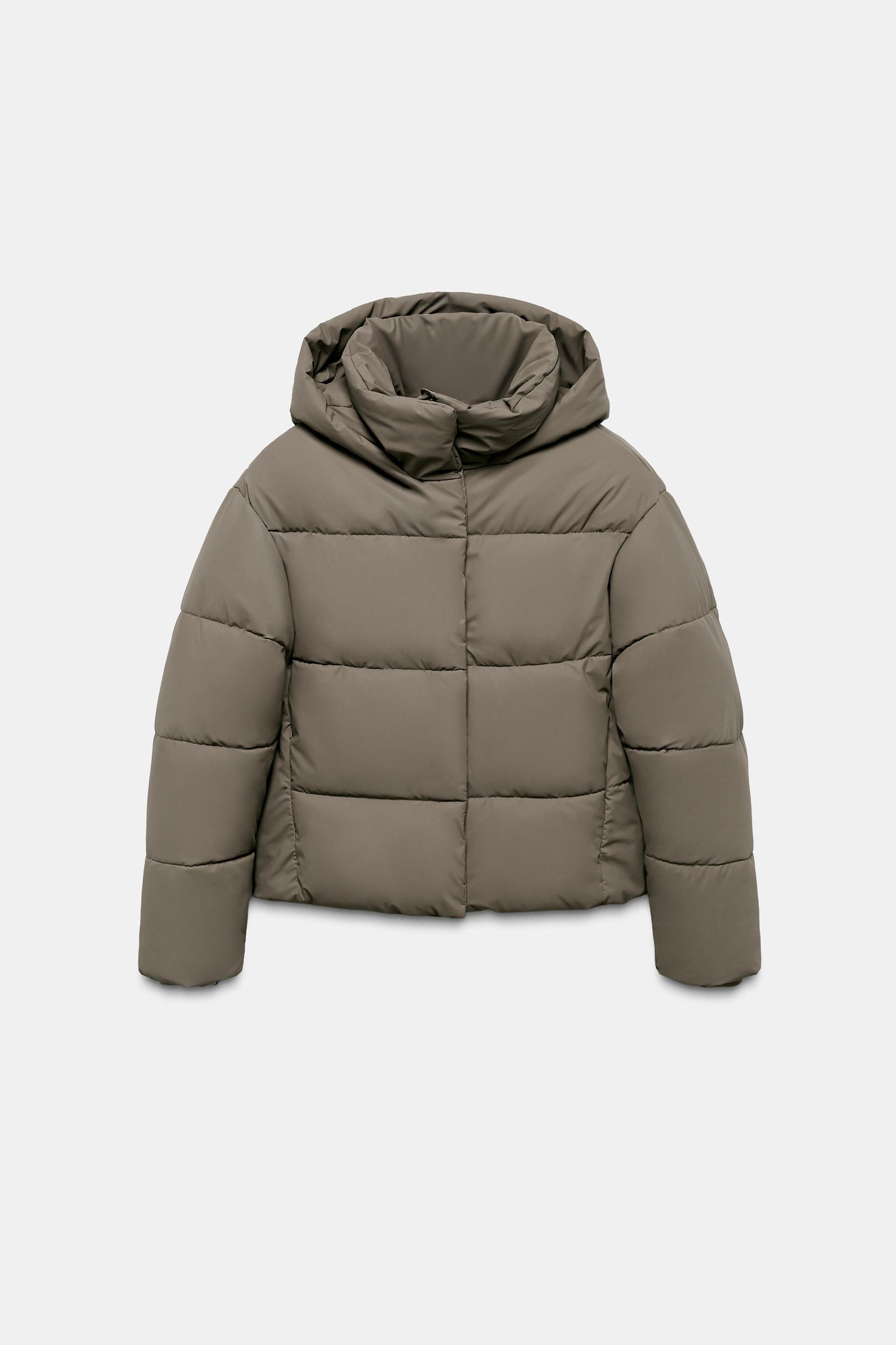 SHORT RUBBERISED WINDPROOF PUFFER
