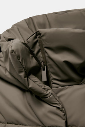 SHORT RUBBERISED WINDPROOF PUFFER