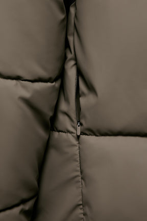 SHORT RUBBERISED WINDPROOF PUFFER