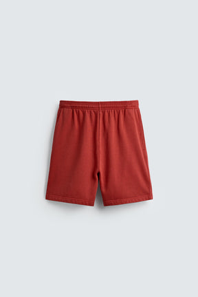 WASHED JOGGER BERMUDA SHORTS - Image 6