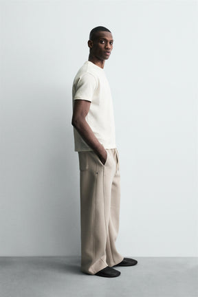 T-SHIRT WITH RAISED TEXT - Image 4