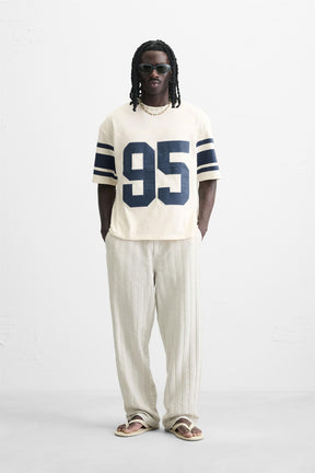 VARSITY PRINT T-SHIRT - Image 1