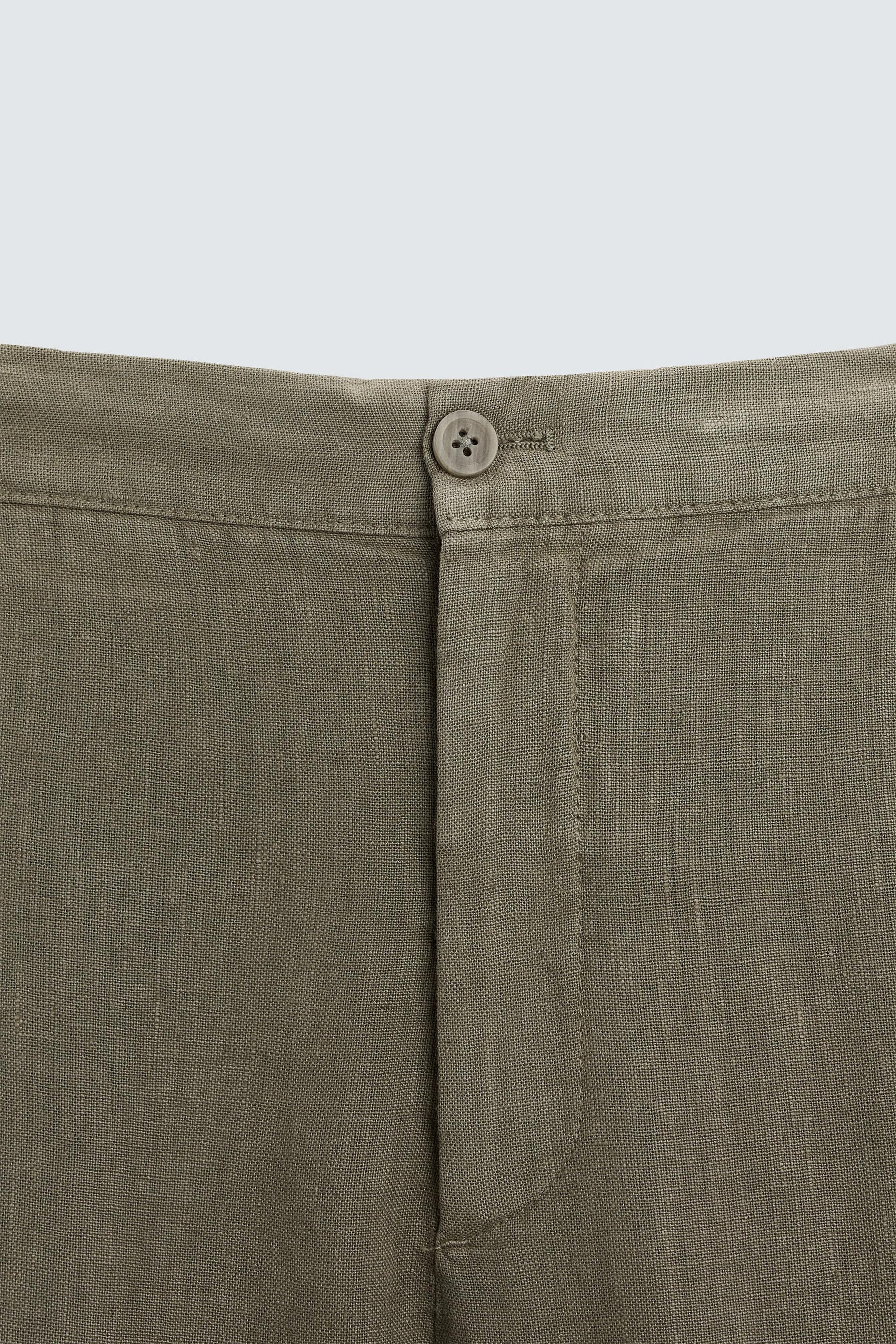 100% LINEN TROUSERS - Image 7