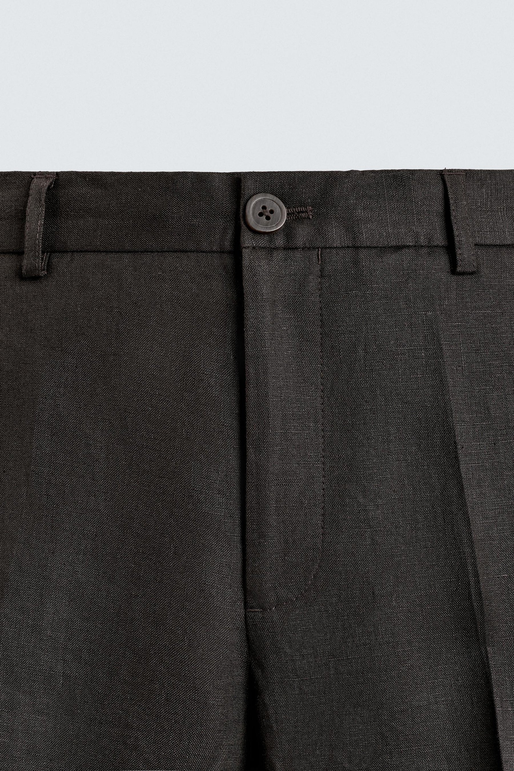 Linen Regular Trousers