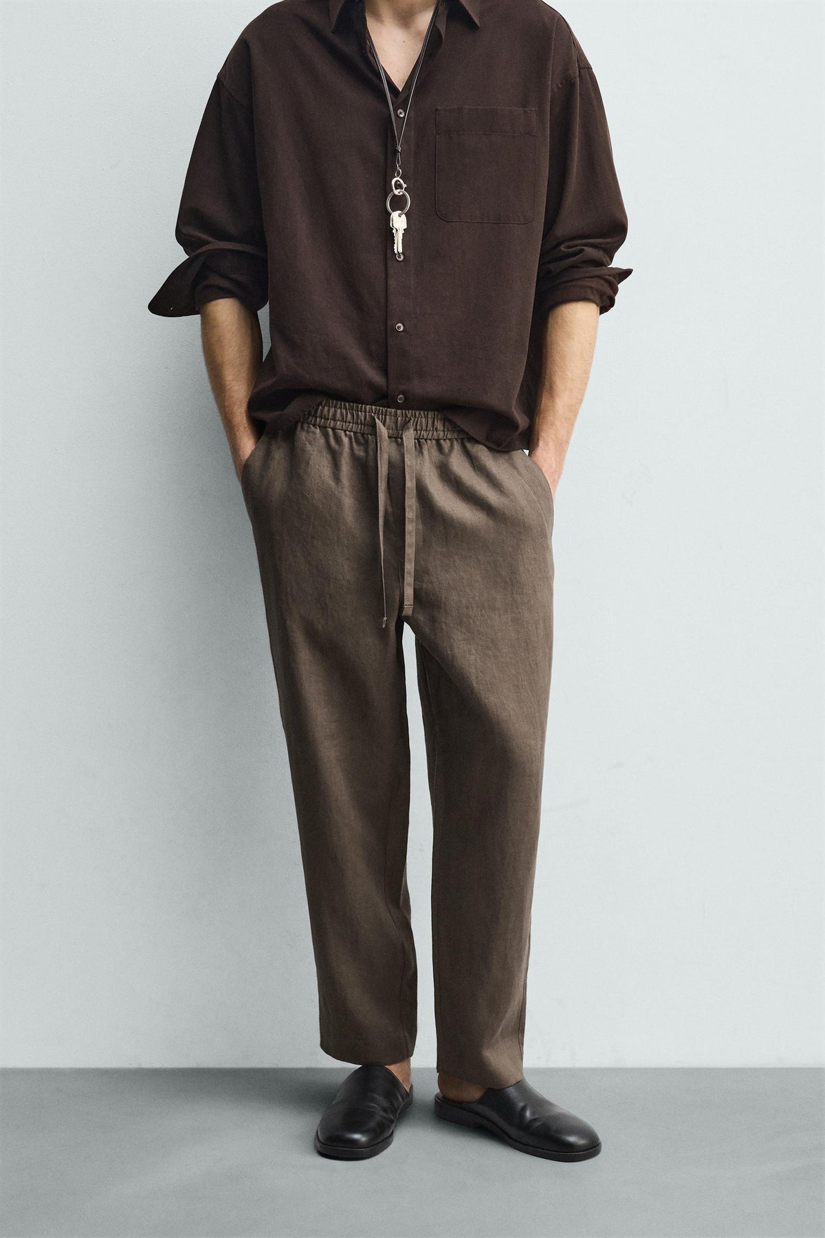 Relaxed Linen Pants
