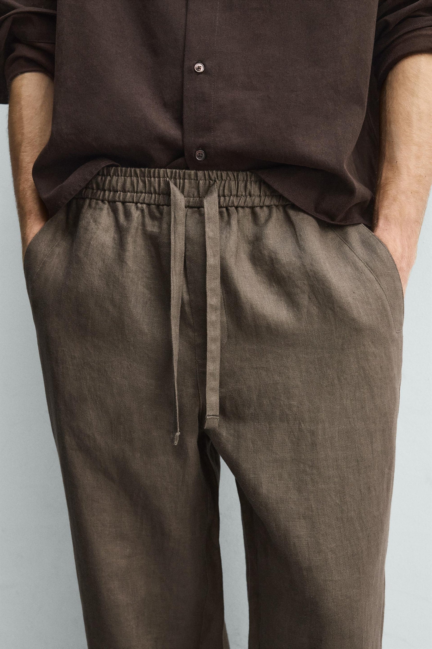 Relaxed Linen Trousers