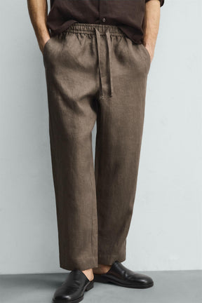 Relaxed Linen Trousers