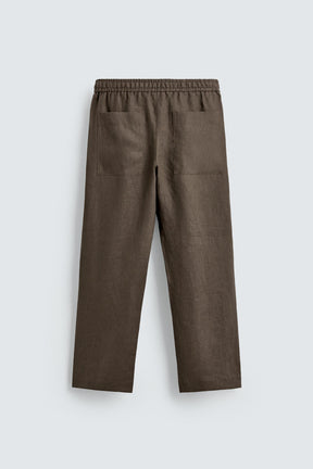 Relaxed Linen Trousers