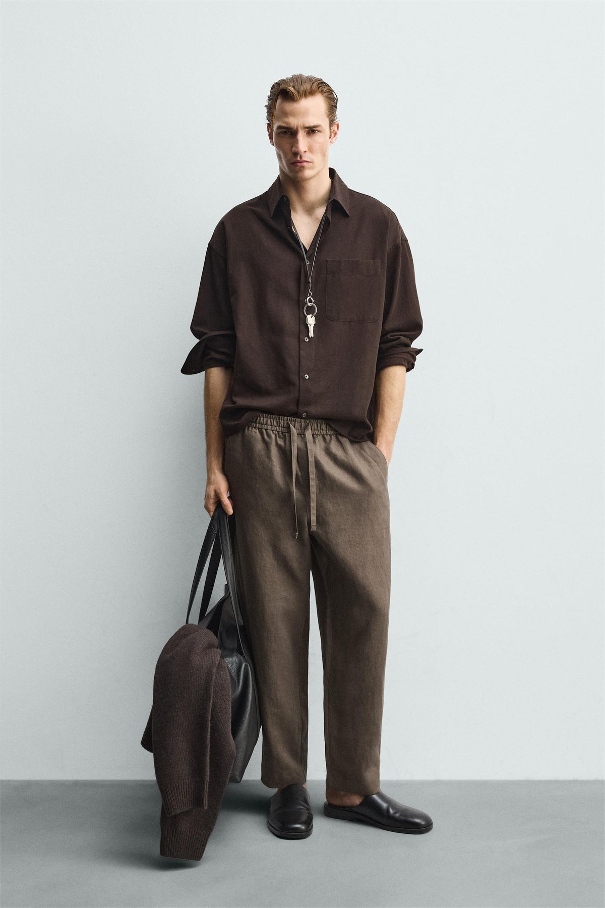 Relaxed Linen Pants