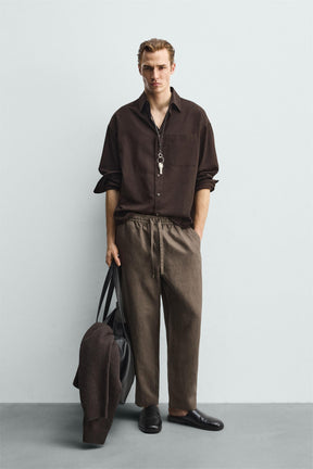 Relaxed Linen Trousers