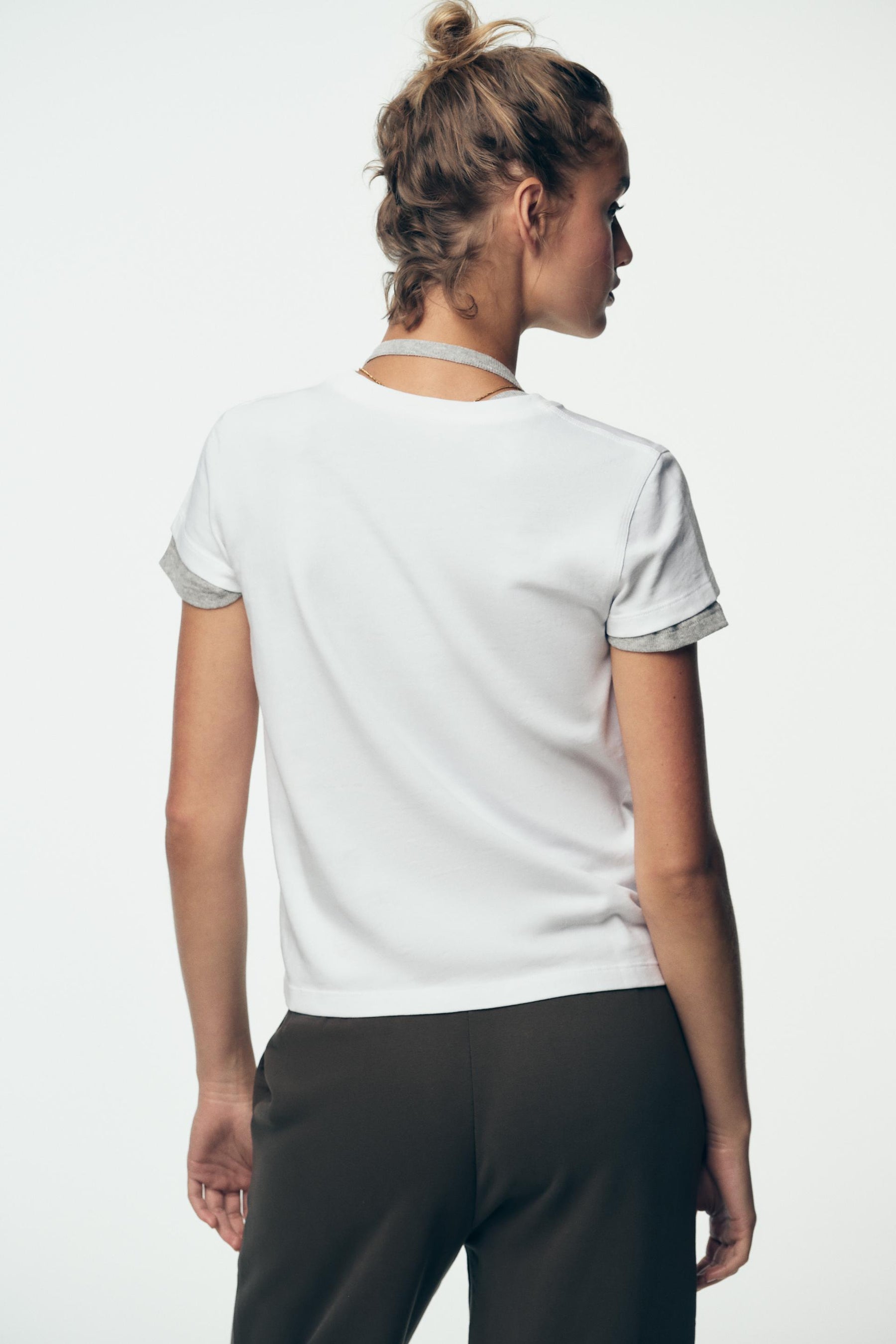 WASHED T-SHIRT WITH POCKET