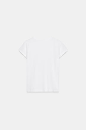 WASHED T-SHIRT WITH POCKET