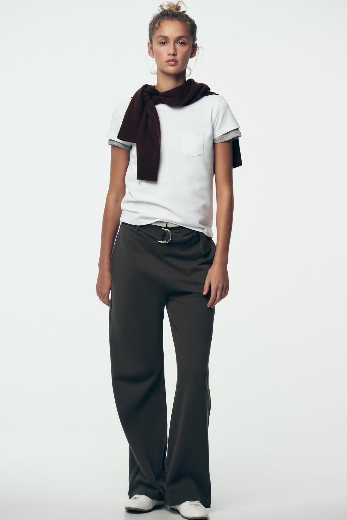 WASHED T-SHIRT WITH POCKET