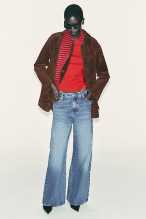 Cotton Boat Neck Shirt