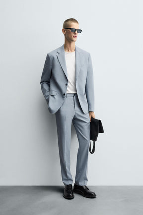 SLIM FIT SUIT BLAZER - Image 1