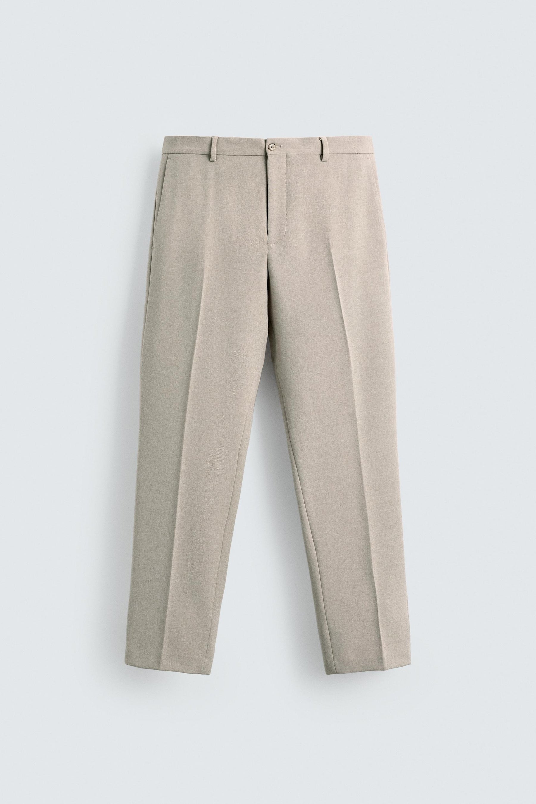 SLIM FIT SUIT TROUSERS - Image 5