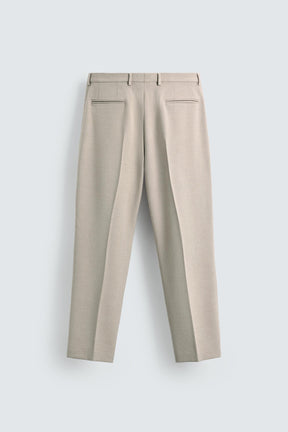 SLIM FIT SUIT TROUSERS - Image 6