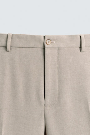 SLIM FIT SUIT TROUSERS - Image 7