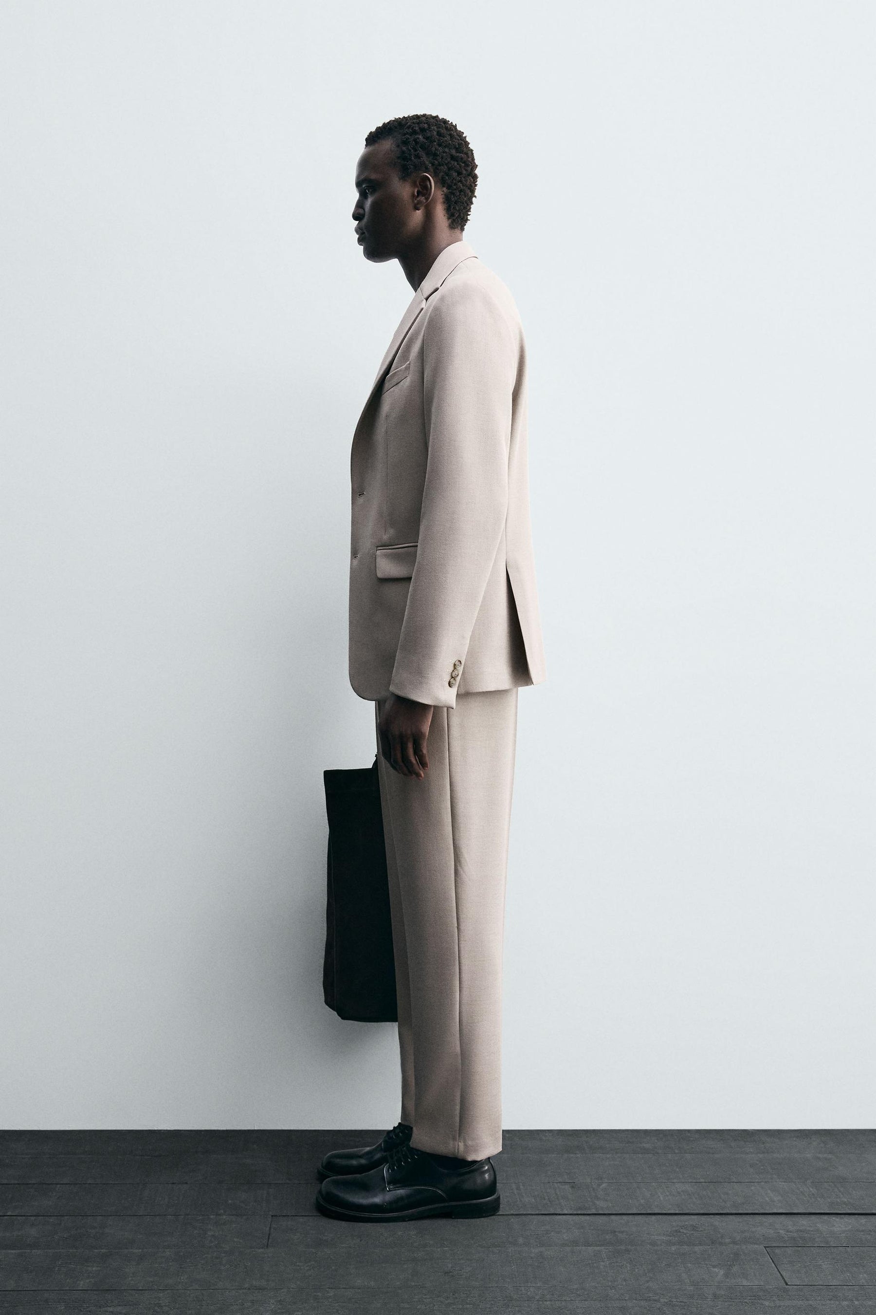 SLIM FIT SUIT TROUSERS - Image 4