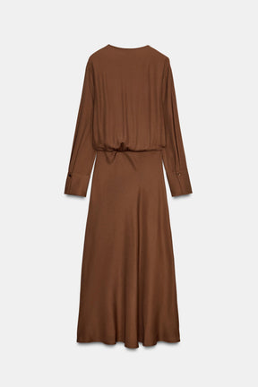 ZW COLLECTION LIMITED EDITION FLOWING WRAP DRESS - Image 6